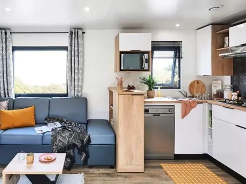 Mobilhome 4 personnes - Cottage PREMIUM & SPA – 2 chambres, 4 personnes