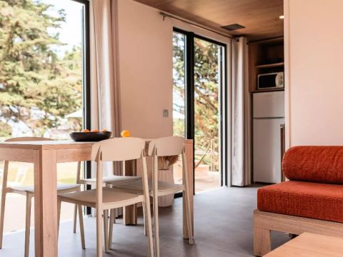 LODGE 4 personnes - Lodge O Côté Cuisine - 3 Pièces pour 4 Personnes + TV