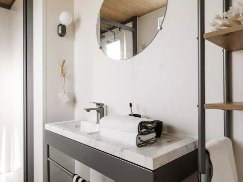 MOBILHOME 6 personnes - Lodge O Grand Large - 4 Pièces pour 6 Personnes + TV