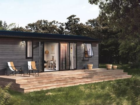 Mobilhome 6 personnes - Lodge Ô CONFORT – 3 chambres / 2 salles de bains, 6 personnes