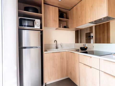 Mobilhome 6 personnes - Lodge Ô CONFORT – 3 chambres / 2 salles de bains, 6 personnes
