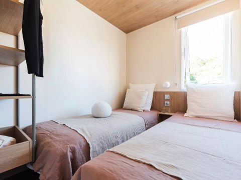 Mobilhome 6 personnes - Lodge Ô CONFORT – 3 chambres / 2 salles de bains, 6 personnes