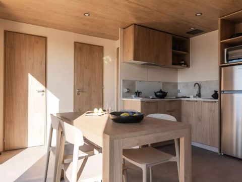 MOBILHOME 4 personnes - Lodge O Côté Salon - 3 Pièces pour 4 Personnes + TV