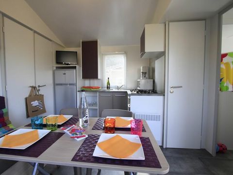 MOBILHOME 4 personnes - Cottage Saphir 4 pers 2 Ch 1 Sdb **