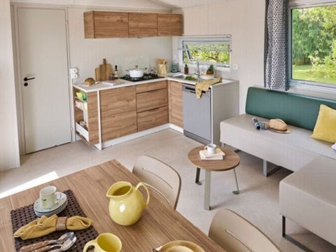 MOBILHOME 6 personnes - Cottage Rubis 6 p 3 Ch 2 Sdb ****