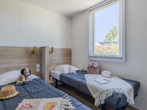 MOBILHOME 6 personnes - Cottage Diamant 6 p 3 Ch 2 Sdb avec spa Premium