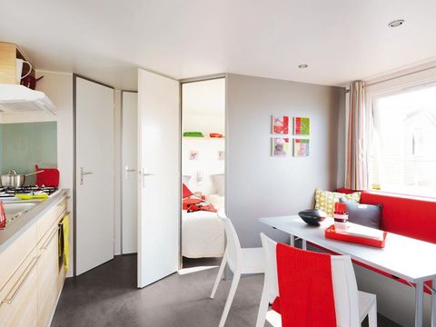 MOBILHOME 4 personnes - Cottage Saphir 4 p 2 Ch 1 Sdb **