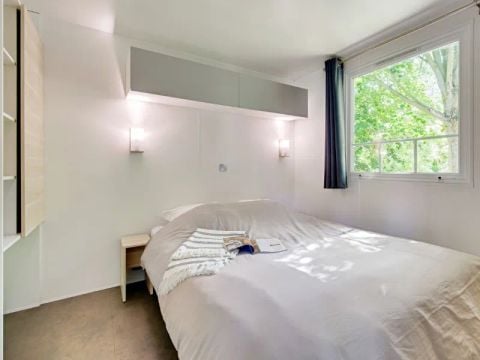 MOBILHOME 6 personnes - Mobil Home Aqua 3ch 6pers Terrasse Semi-Couverte TV