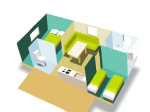 MOBILHOME 5 personnes - Harmonie