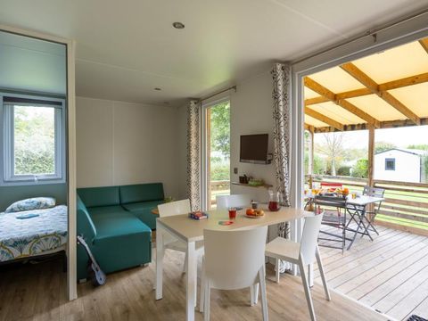MOBILHOME 4 personnes - COTTAGE PRIVILEGE 2022