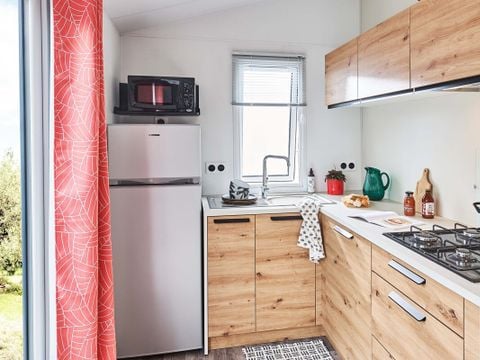 MOBILHOME 4 personnes -  Confort Plus 2 CH - Terrasse semi couverte 