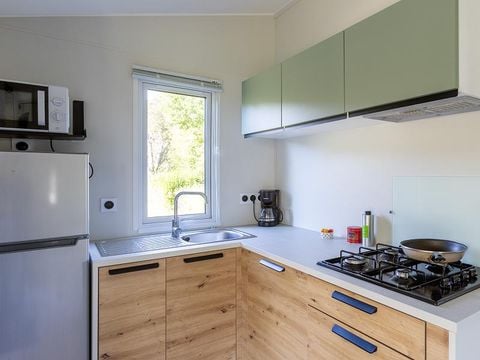 MOBILHOME 4 personnes -  Confort Plus 2 CH - Terrasse semi couverte 