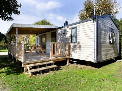 MOBILHOME 4 personnes -  Confort Plus 2 CH - Terrasse semi couverte 