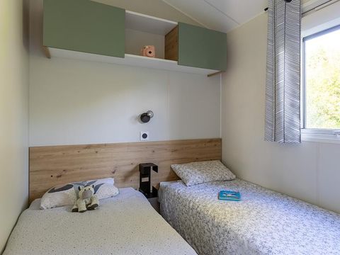 MOBILHOME 4 personnes -  Confort Plus 2 CH - Terrasse semi couverte 