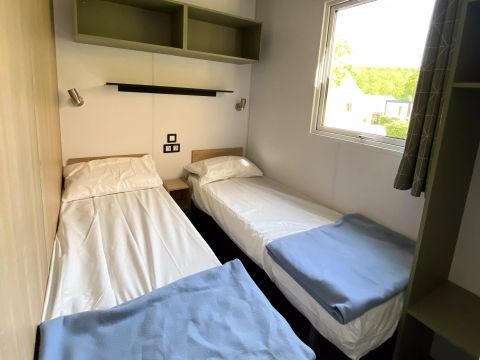 MOBILHOME 6 personnes - Confort Plus - 3 ch - grande terrasse semi-couverte 6 personnes