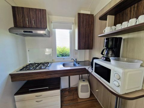 MOBILHOME 4 personnes - CONFORT PMR 3 Pièces 4 Personnes + TV