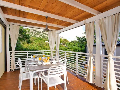 MOBILHOME 6 personnes - Lanterna Home 4/6 Personnes (4 adultes + 2 enfants) Climatisé + TV