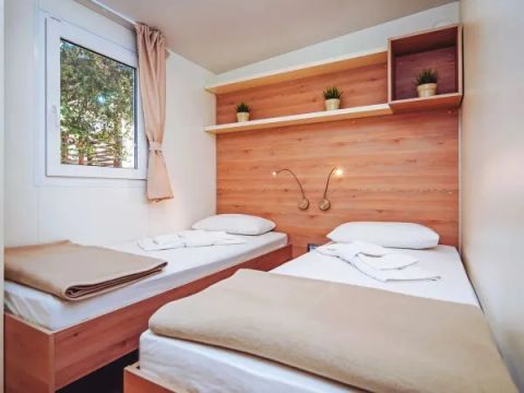 MOBILHOME 6 personnes - Premium 2 chambres 2 salles de bain Lounge