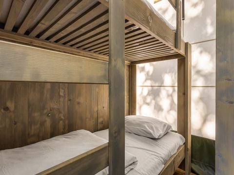 TENTE TOILE ET BOIS 5 personnes - Lanterna - Tente safari de luxe (6P)