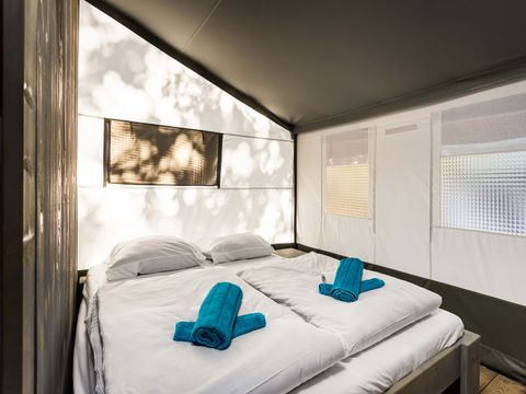 TENTE TOILE ET BOIS 5 personnes - Lanterna - Tente safari de luxe (6P)