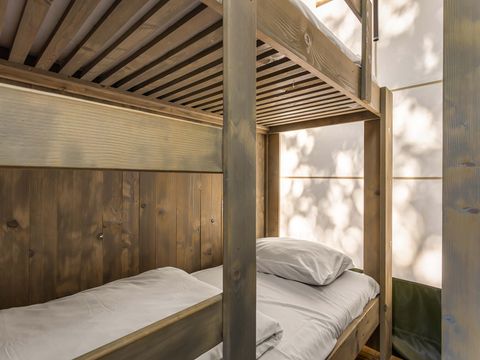 Tente en toile et en bois 5 personnes - Lanterna - Tente safari de luxe (6P)