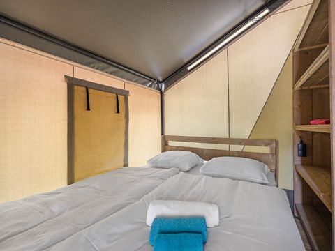 Tente en toile et en bois 5 personnes - Lanterna - Tente Safari Confort