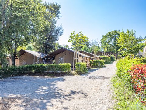 TENTE TOILE ET BOIS 5 personnes - Lanterna - Tente Safari Lodge + air conditionné (5P)