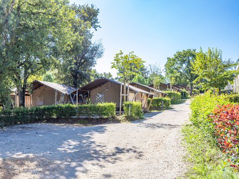 Tente en toile et en bois 5 personnes - Lanterna - Tente Safari Lodge + air conditionné (5P)