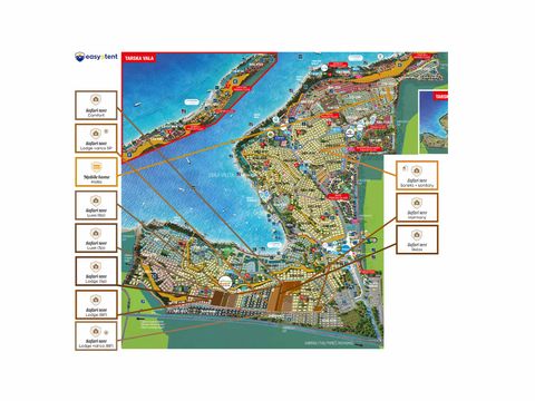 TENTE TOILE ET BOIS 5 personnes - Lanterna - Tente safari Harmony