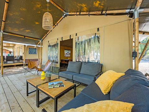 TENTE TOILE ET BOIS 6 personnes - Safari tent Lodge