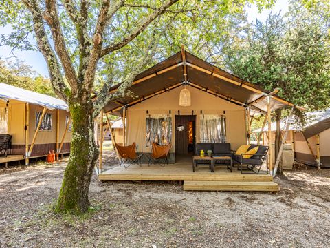 TENTE TOILE ET BOIS 6 personnes - Safari tent Lodge