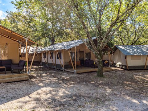TENTE TOILE ET BOIS 6 personnes - Safari tent Lodge