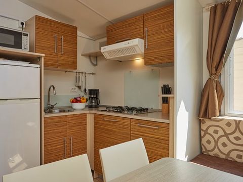 MOBILHOME 6 personnes - Premium | 3 Ch. | 6 Pers. | Terrasse Surélevée | Clim. | TV