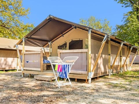 TENTE TOILE ET BOIS 4 personnes - Bijela Uvala - Tente Safari Lodge + air conditionné (5P)