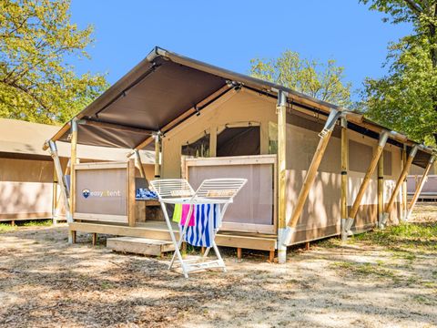 TENTE TOILE ET BOIS 4 personnes - Bijela Uvala - Tente Safari Lodge + air conditionné (5P)