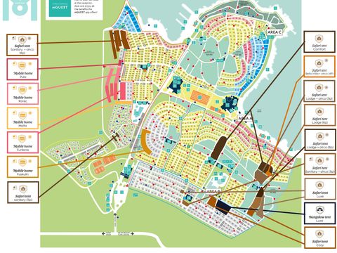 TENTE TOILE ET BOIS 4 personnes - Bijela Uvala - Safari tent Lodge (6P)