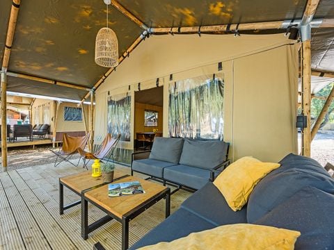 TENTE TOILE ET BOIS 4 personnes - Bijela Uvala - Safari tent Lodge (6P)