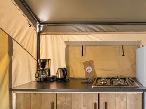 TENTE TOILE ET BOIS 4 personnes - Bijela Uvala - Tente Safari Confort