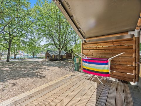 TENTE TOILE ET BOIS 4 personnes - Bijela Uvala - Tente Safari Cozy