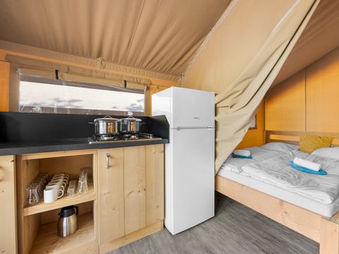 TENTE TOILE ET BOIS 4 personnes - Bijela Uvala - Tente Safari Cozy