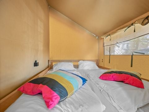 TENTE TOILE ET BOIS 4 personnes - Bijela Uvala - Tente Safari Cozy