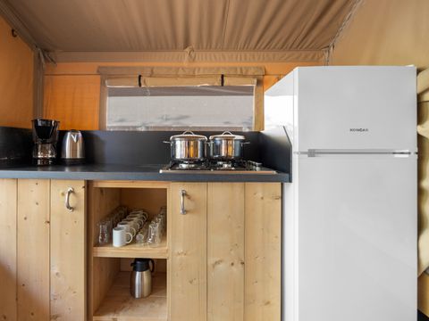 TENTE TOILE ET BOIS 4 personnes - Bijela Uvala - Tente Safari Cozy