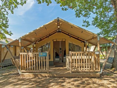 TENTE TOILE ET BOIS 5 personnes - Lodgetent Summer
