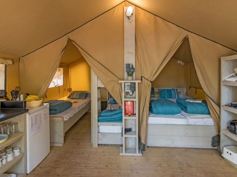 TENTE TOILE ET BOIS 5 personnes - Lodgetent Summer