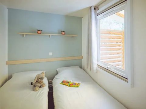MOBILHOME 6 personnes - Premium 3 chambres 2 salles de bain Lounge