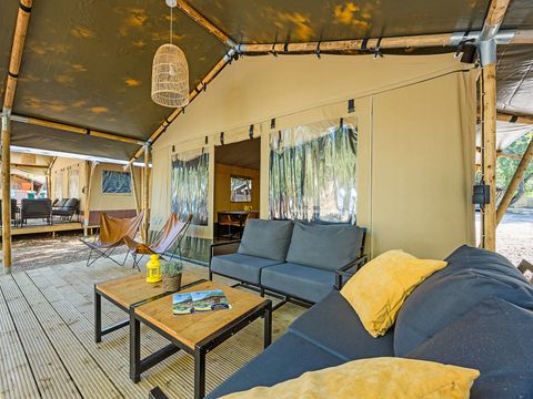 TENTE TOILE ET BOIS 4 personnes - Safari tent Lodge