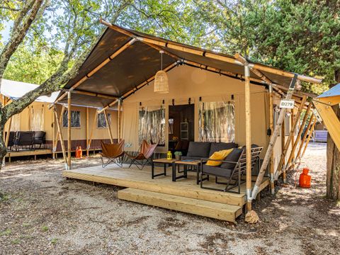 TENTE TOILE ET BOIS 4 personnes - Safari tent Lodge