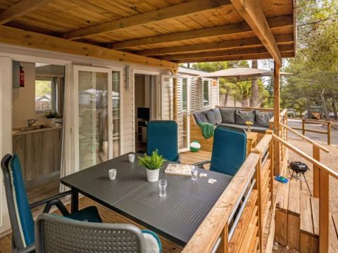 MOBILHOME 7 personnes - Comfort 3 bedroom Lounge with dishwasher