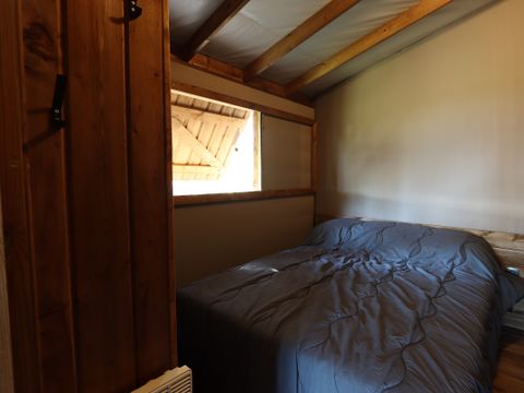 Tente en toile et en bois 5 personnes - Lodge Premium 32m² 2 ch (2024) 4/5 pers
