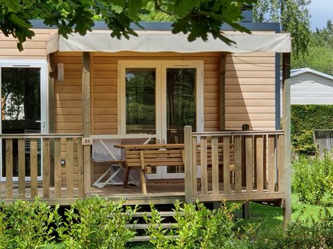 MOBILHOME 4 personnes - Confort - 29m² - 2 chambres - terrasse semi couverte